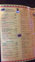 Los Panchos menu