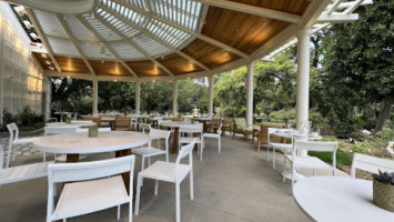 The Huntington's Rose Garden Tea Room inside