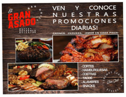 El Gran Asado Jardin menu