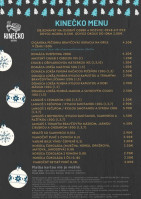 Bistro Kinečko menu