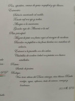 Augusto Cesare menu