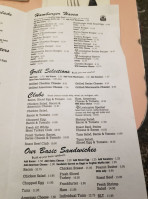 Lexington Candy Shop menu