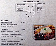 La Latina menu