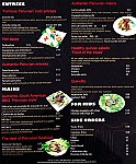 La Cocina Peruana menu