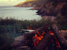 Meat Cove Campground & Oceanside Chowder Hut inside