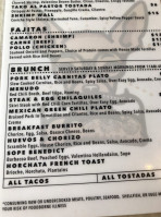 Mas Chingon menu