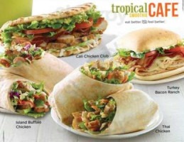 Tropical Smoothie Cafe food