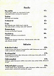 Biljardkompaniet Sportsbar menu