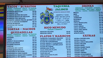 Taqueria Jalisco food