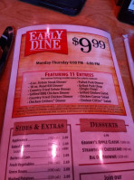 Texas Roadhouse menu