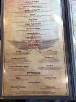 Land Run Grill menu