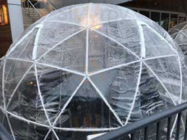 Lumen Detroit Igloos outside