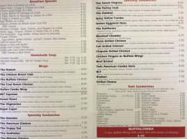 Ted's Delicatessens Caterers menu