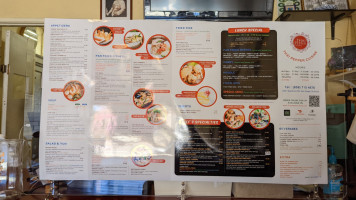 Thai Pepper Cuisine menu