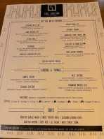 Civil Libation menu