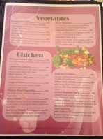 Orchid Thai Bistro menu