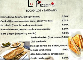 La Pizzeria food