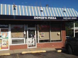 Dondi's Pizza outside