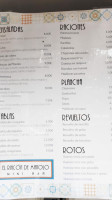 El Rincon De Manolo, Mini menu