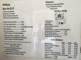 Wilkes -b-q inside