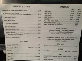 Wadadly's Island Flavorz menu