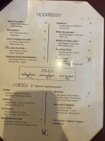 Vivace Mediterranean Cuisine menu