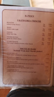 Manhattan menu