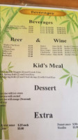 Thai Hut Garden menu