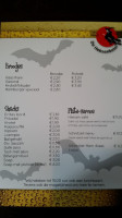 De Heksenketel menu