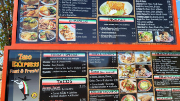 Taco Exxpress food