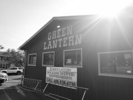 Green Lantern outside