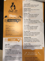 Deli St menu