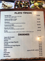 Colombian Delicatessen menu