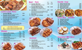 Laki Hawaiian Bbq food