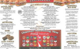 Firehouse Subs Valparaiso Walk menu