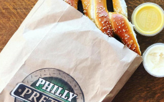 Philly Pretzel Factory food