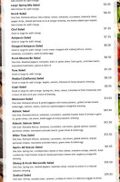 Sport's Pizza And Italian menu