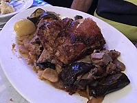 Corinthian Rotisserie food