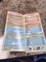 Peruvian Ceviches menu