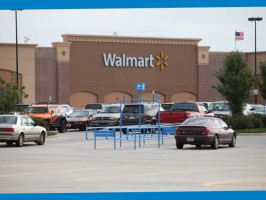 Walmart Supercenter outside