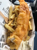 Alandas Fish And Chip Shop food