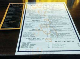 Acuario Stamford Ct menu