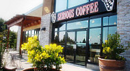 North Cowichan Serious Coffee inside