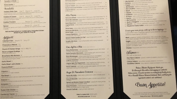 Italian Tomato menu