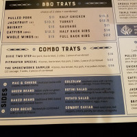 Smokeworks menu