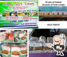 Aling Cely's Eatery food