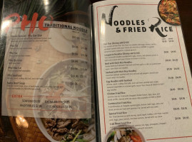 Roku Sushi Pho menu