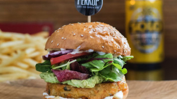 Perkup Burgers food