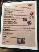 Millos Mexican Restraint menu