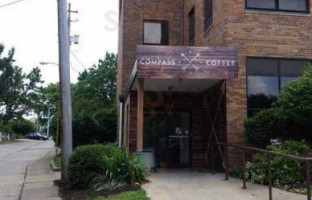 Compass Coffee outside